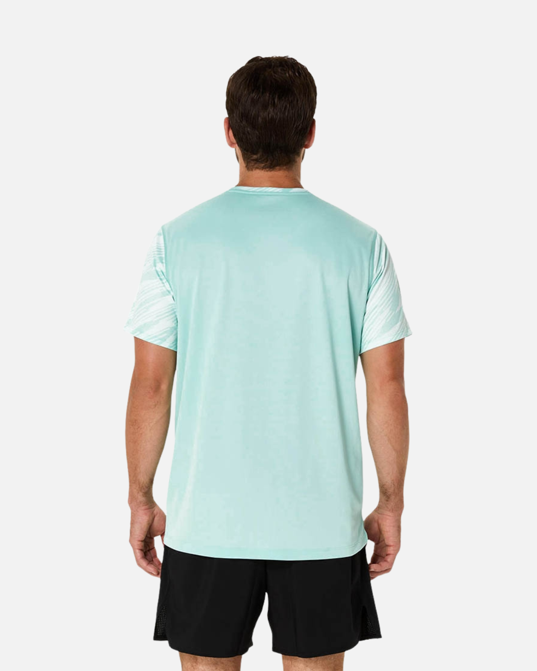 T-Shirt Asics Core All Over Print - Vert