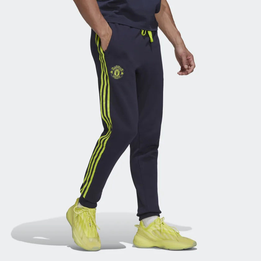 Pantalon d'entrainement Manchester United Lifestyler - Bleu/Vert