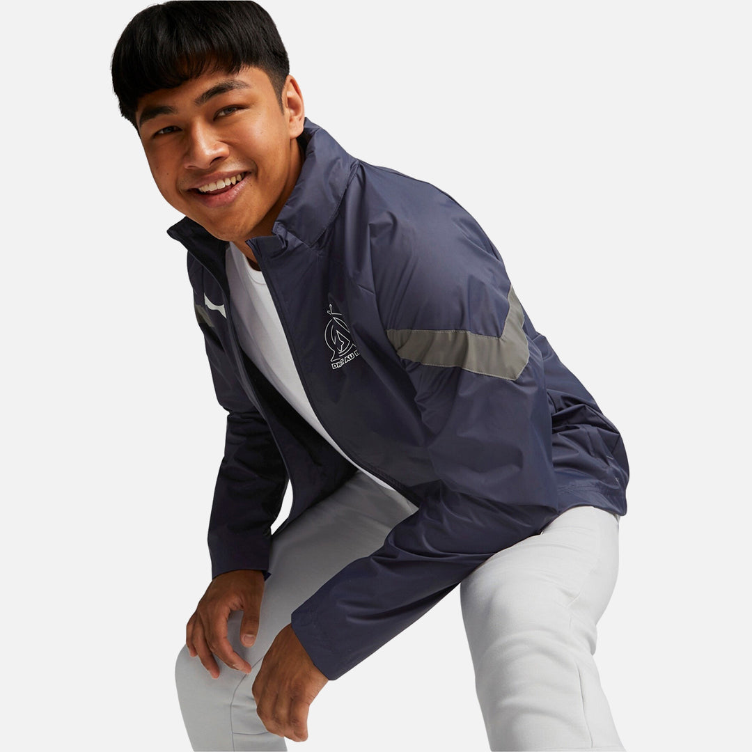 Veste Coupe-Vent OM - Gris/Kaki/Blanc